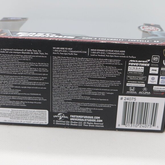 Fast & Furious Dom's Chevelle new and sealed box 1/32 scale - Picture 5 of 5